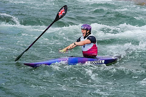 2024 Paris Olympics women's kayak:
Kimberley Woods of Britain